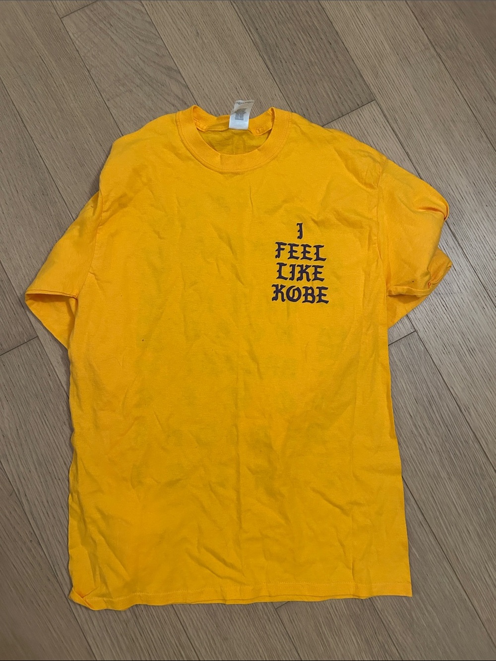 Gildan Yellow Short Sleeve Graphic Tee